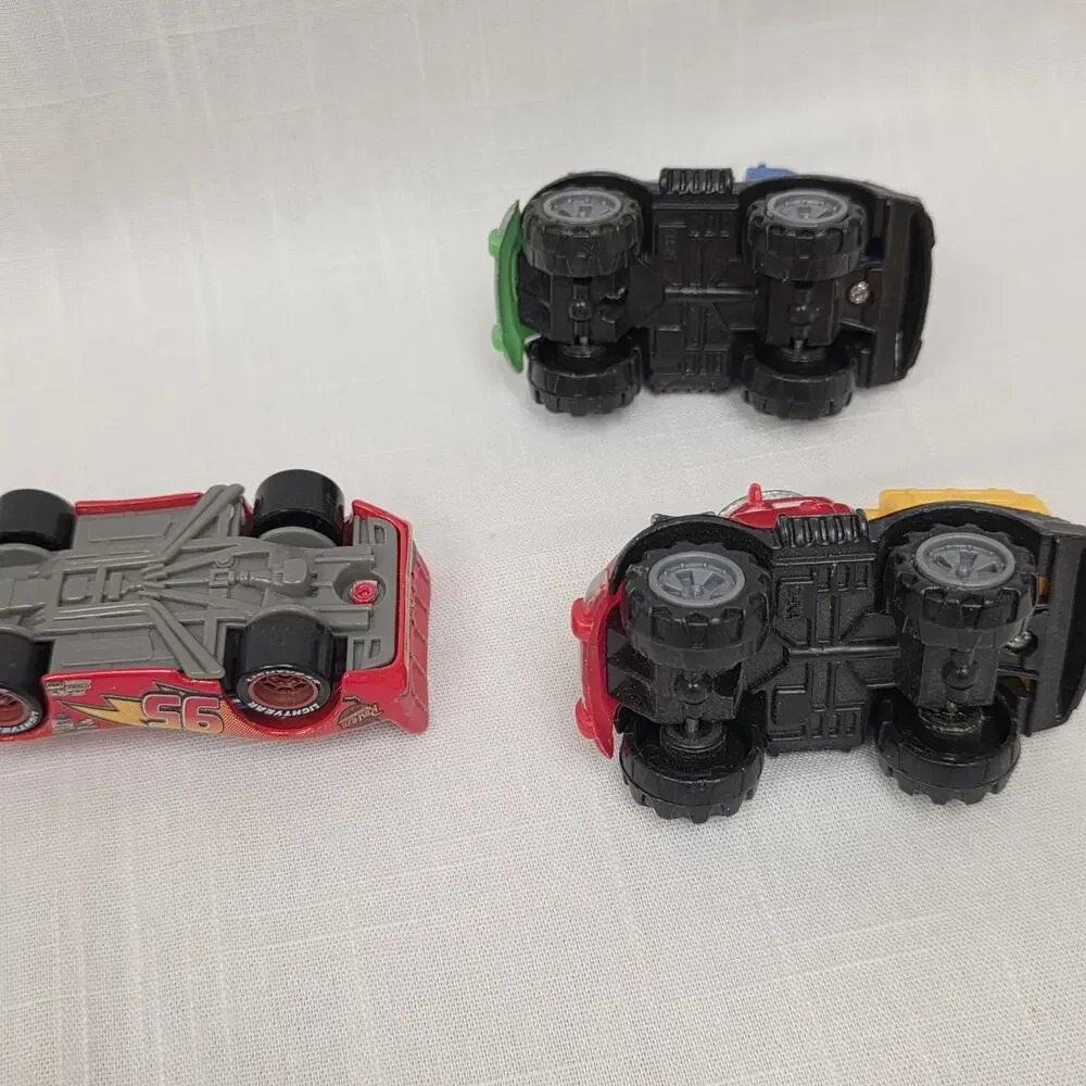 Disney Pixar Cars Tonka Chuck Friends Diecast Toy Trucks Lightning McQueen Lot 6